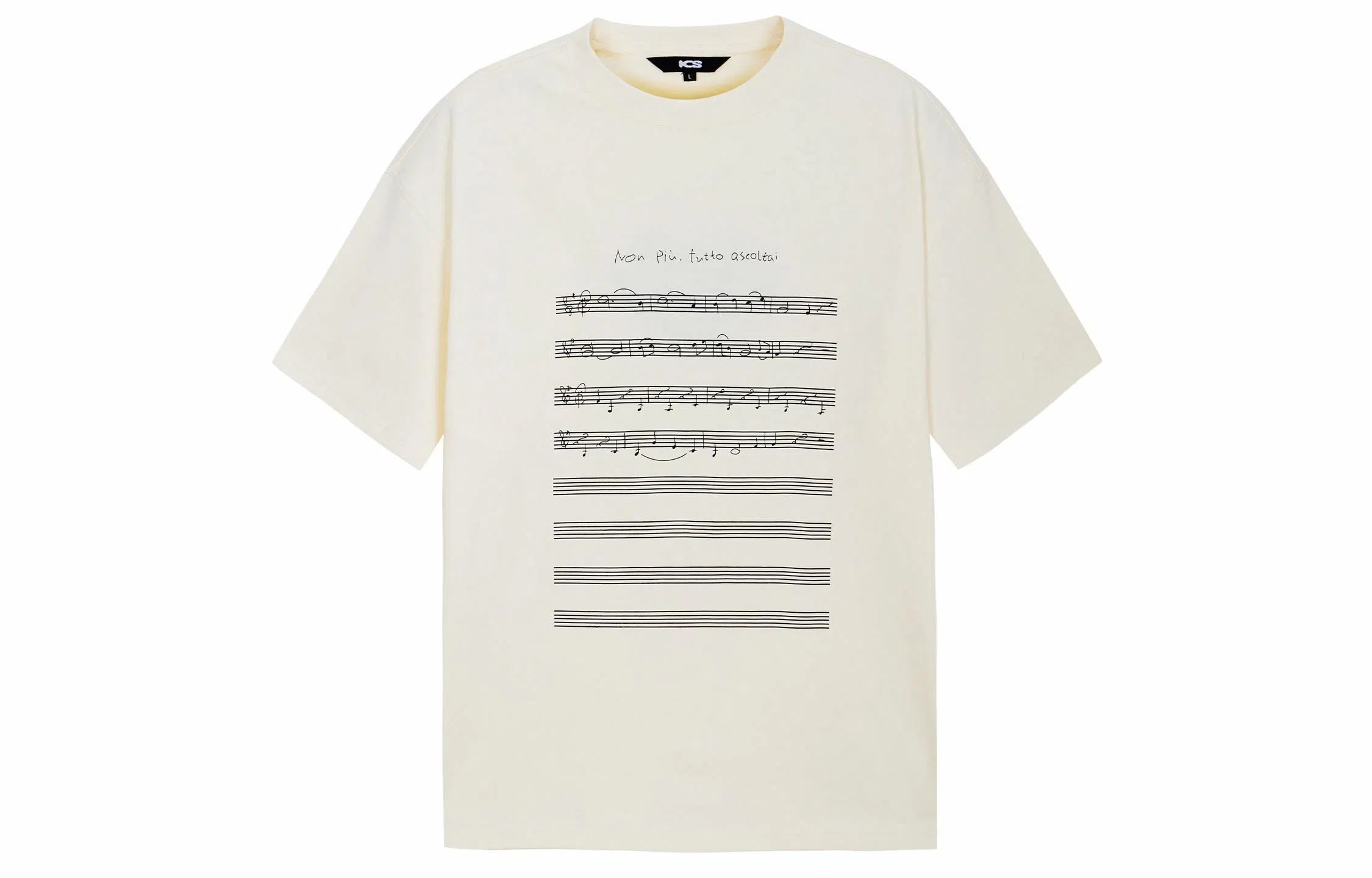 ICONS Lab Mozart Manuscript Print Tee