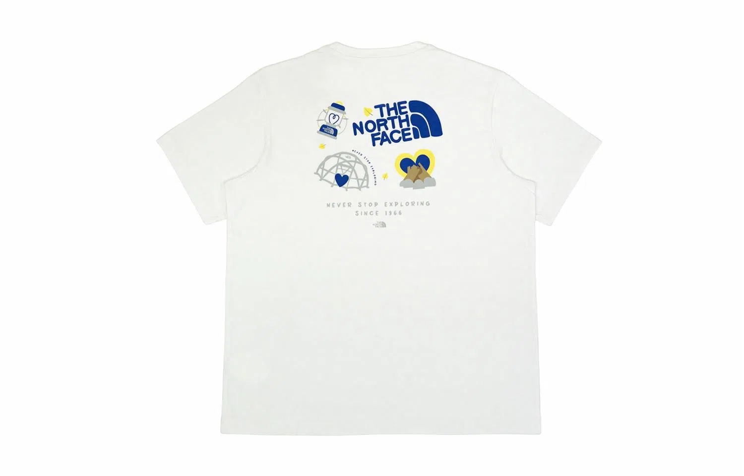 The North Face Logo Tee White