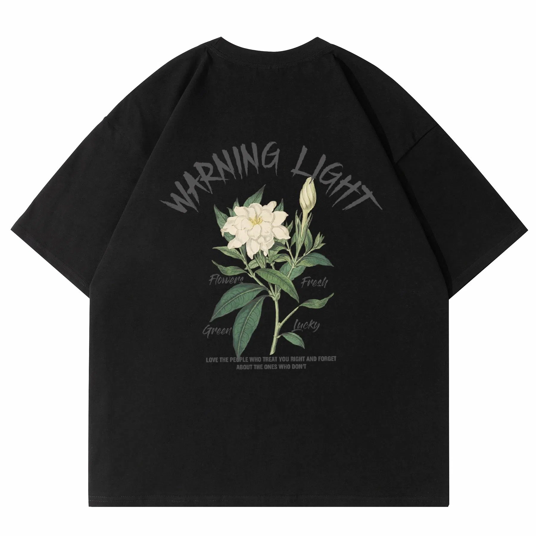 WARNING LIGHT Blossom Crewneck Tee