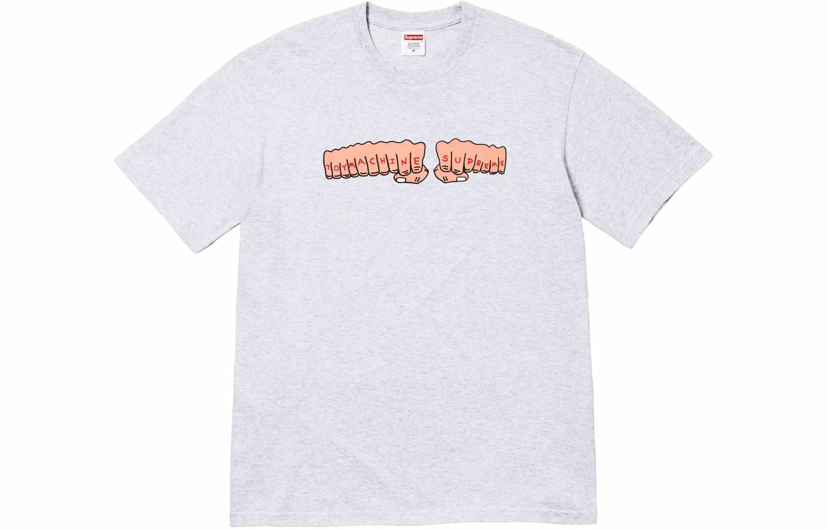 Supreme x Toy Machine Fist Tee