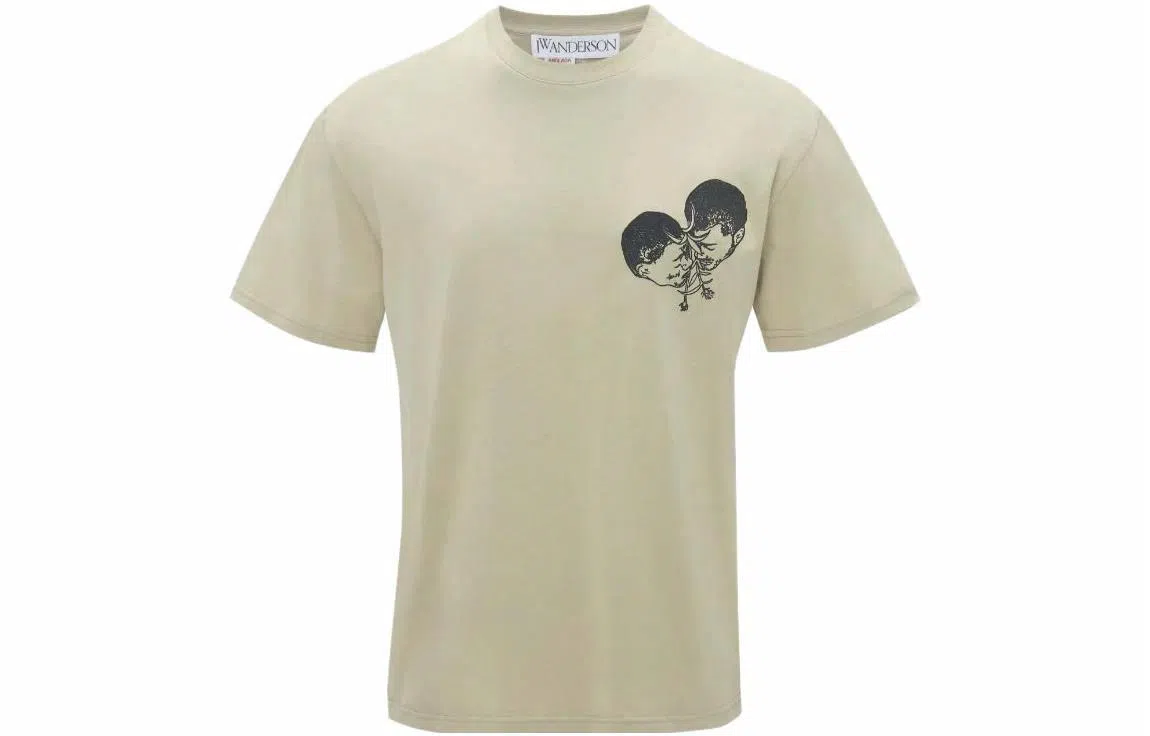 JW Anderson Embroidered T-Shirt - Pol Anglada Artwork T