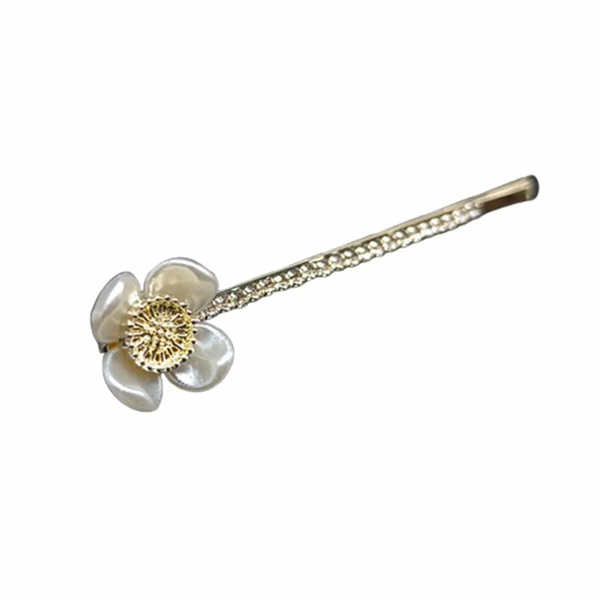 简应舒 樱花小刘海夹碎发夹 亚克力 合金 发夹 女款