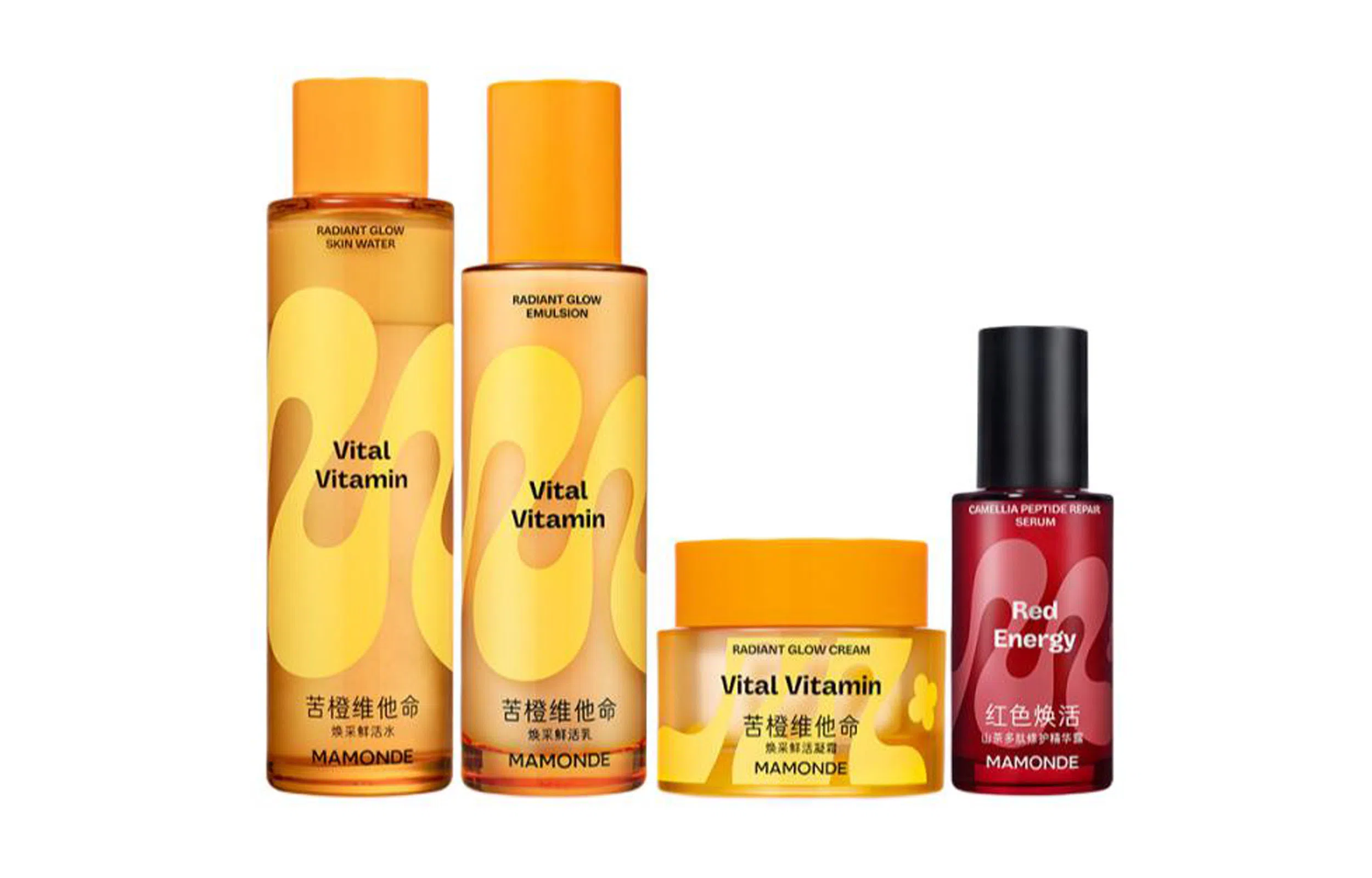 梦妆 多维鲜活护肤套装 保湿滋润 四件套