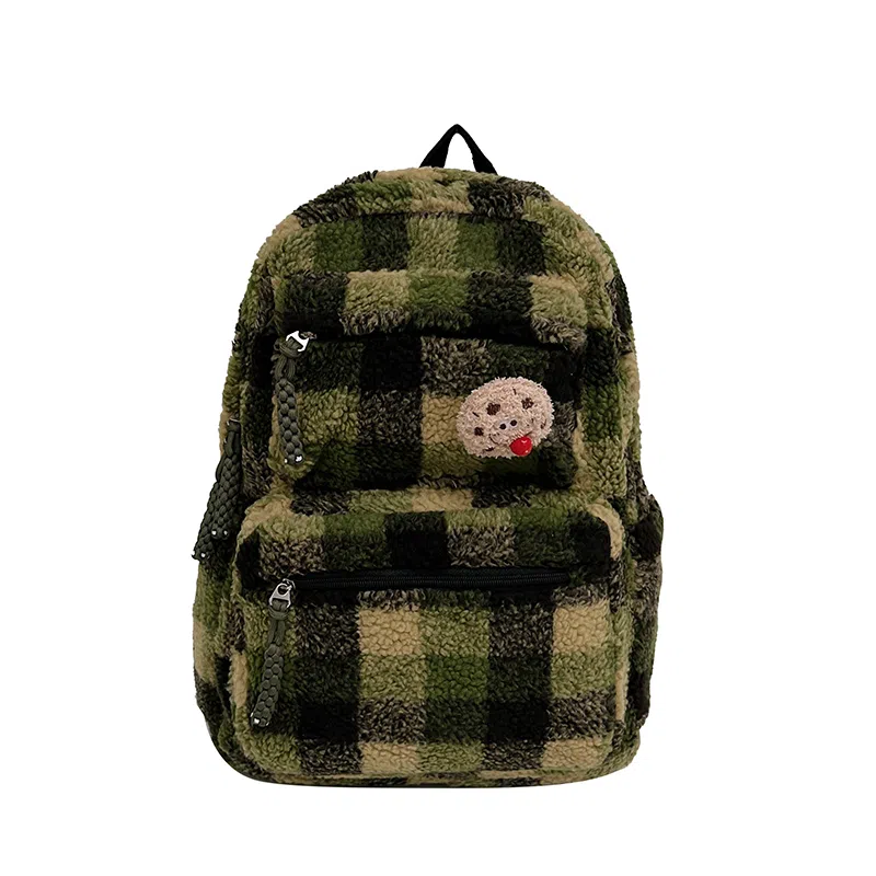 彤彤兔 复古休闲 尼龙 双肩包 女款 多色