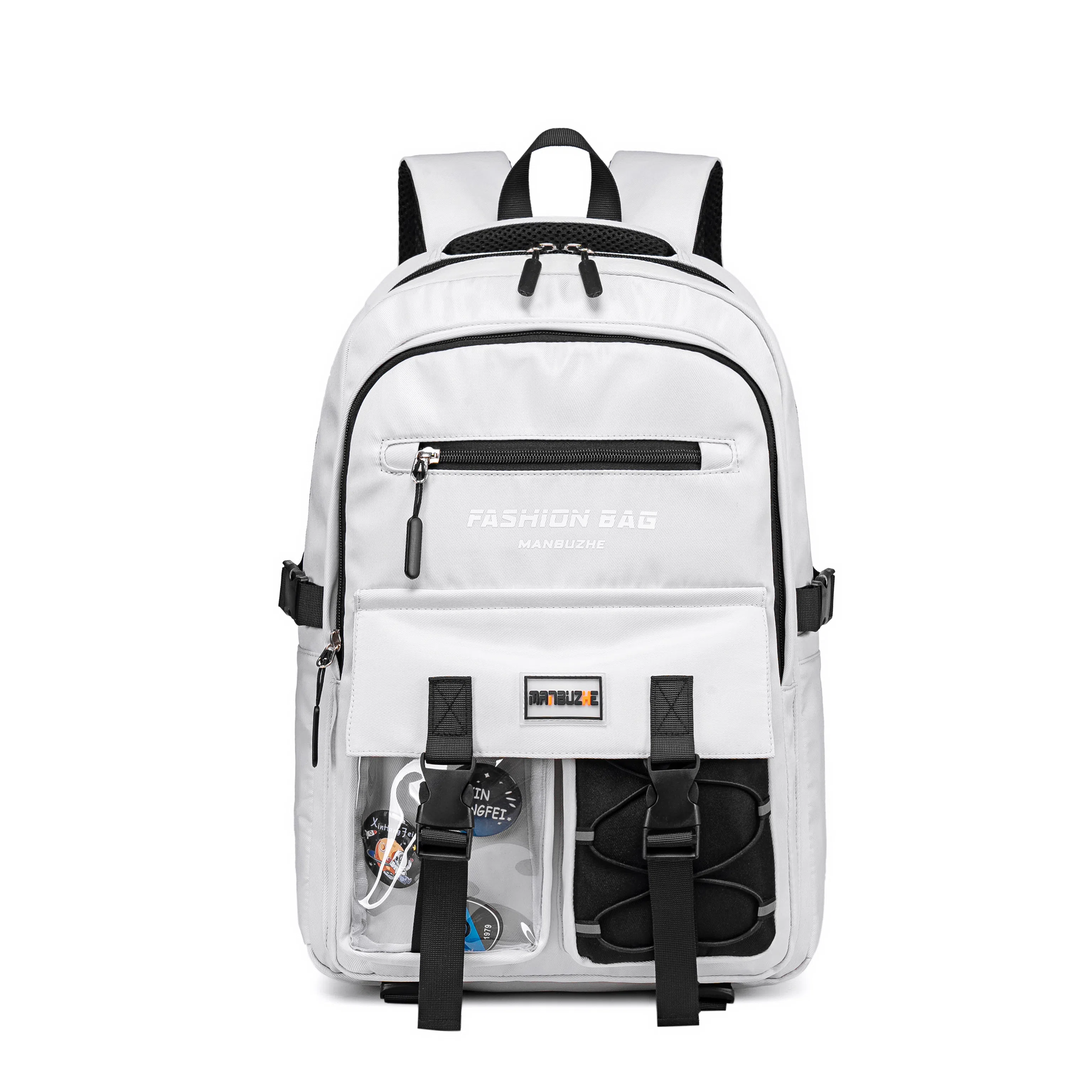 彤彤兔 工装大学生 尼龙 双肩包 男女同款情侣款 多色