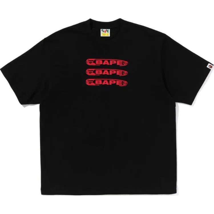 A BATHING APE SS25 Crew Neck Printed T-Shirt