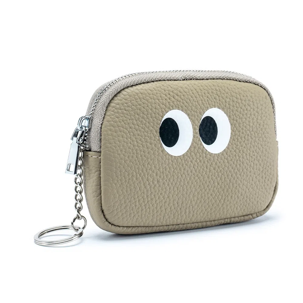 彤彤兔 小众设计卡通可爱 头层牛皮 零钱包 女款 多色