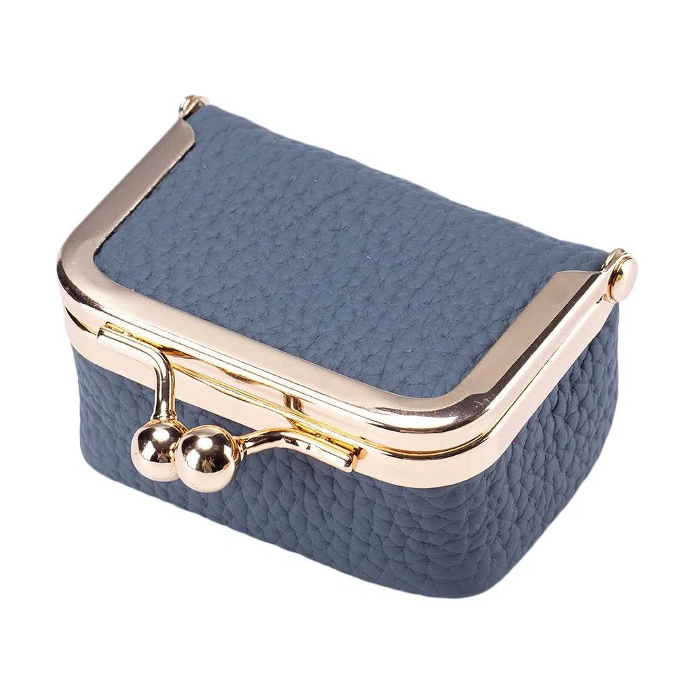 彤彤兔 真皮小巧 头层牛皮 零钱包 女款 黑色/酒红色/橙色/黄色/粉色/蓝色/绿色