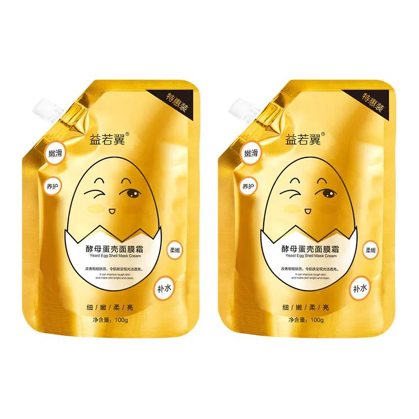 益若翼 酵母蛋壳面膜霜 保湿 多种肤质