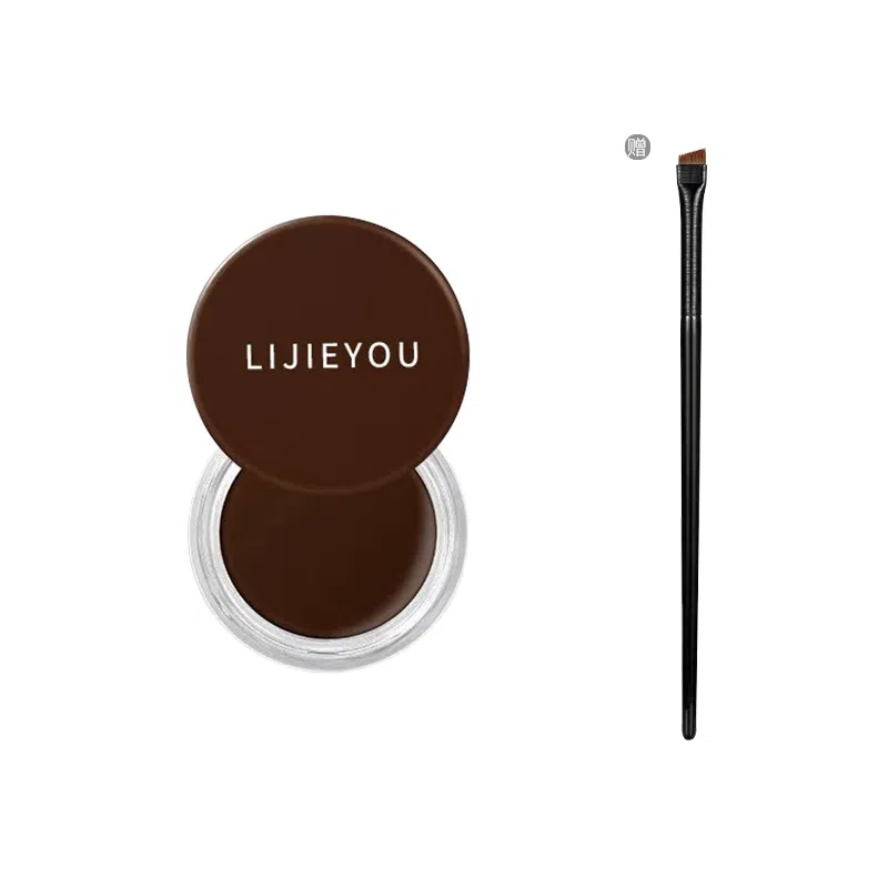 丽洁悠 眼线膏胶笔防水不晕染持久棕色