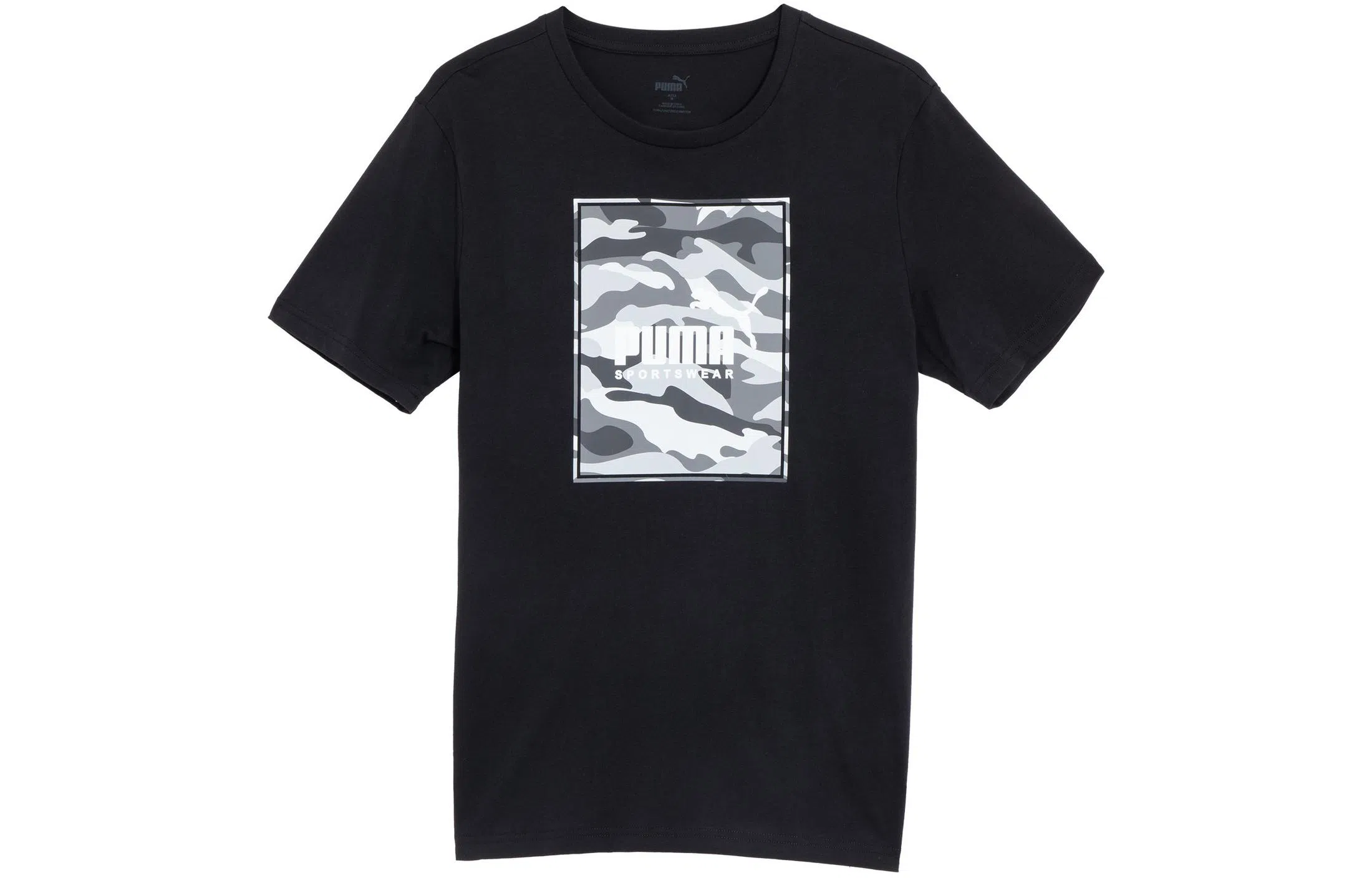 PUMA Box Logo Camo Tee