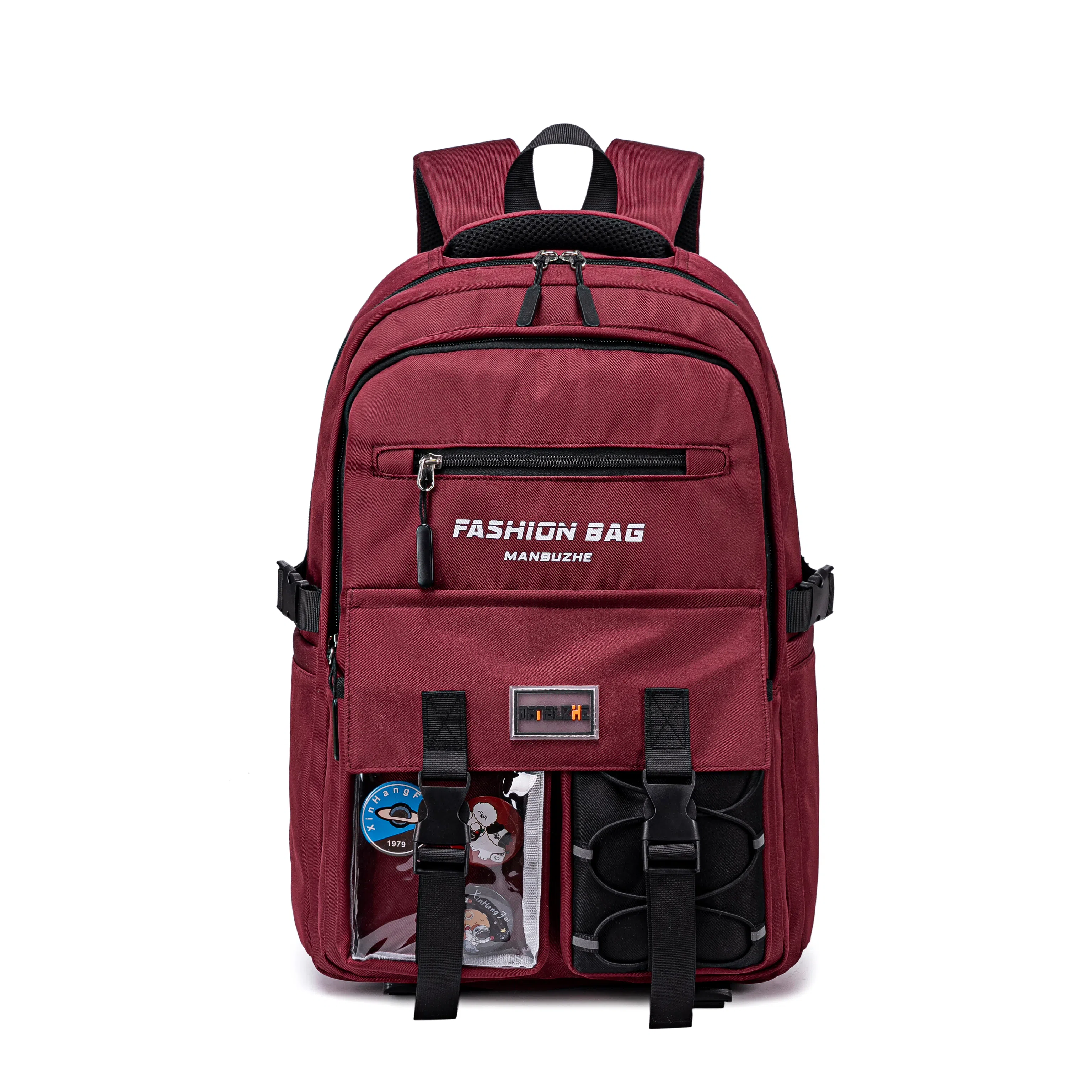 彤彤兔 工装大学生 尼龙 双肩包 男女同款情侣款 多色