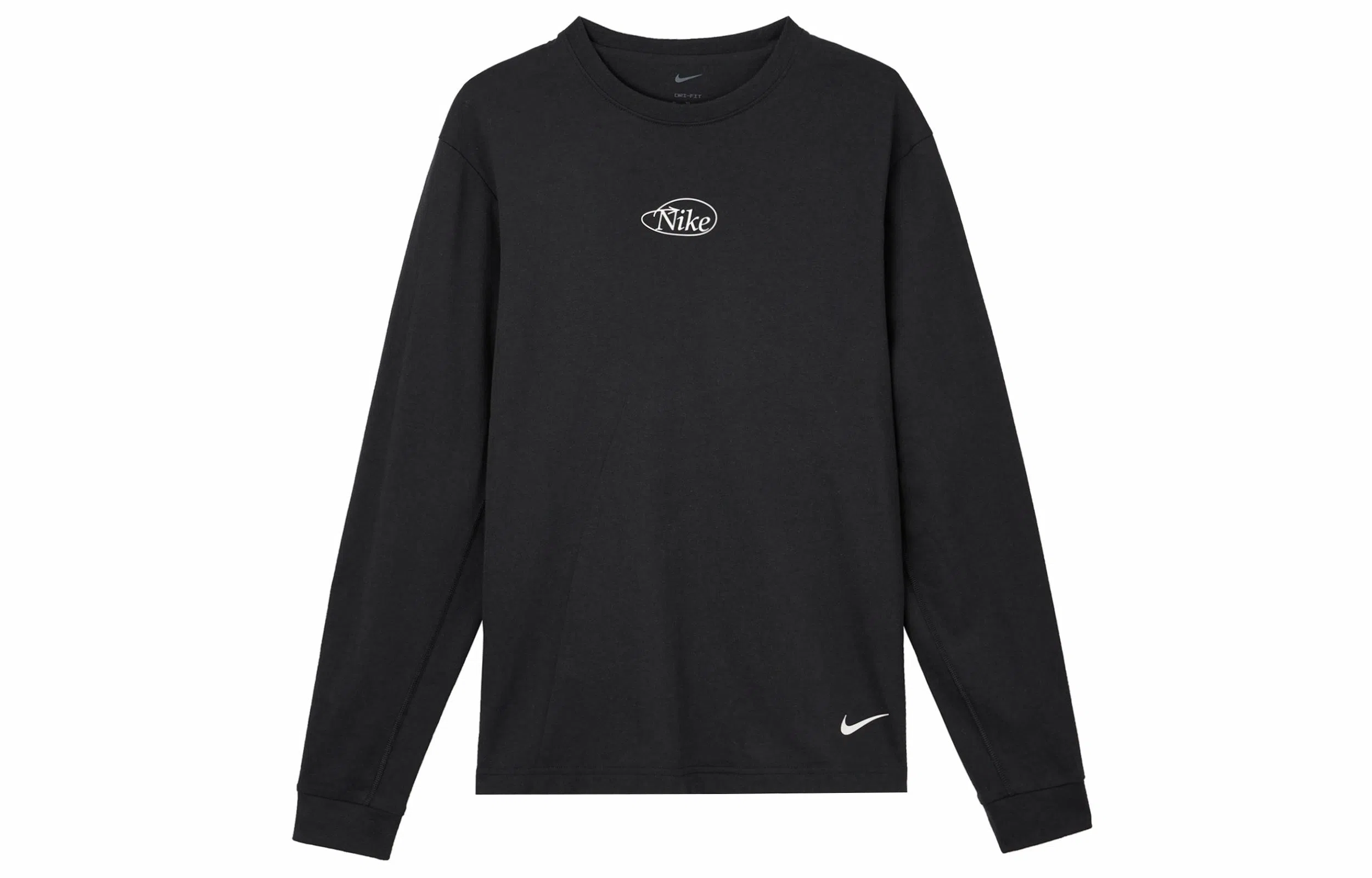 Nike Dri-FIT Long Sleeve Tee Black