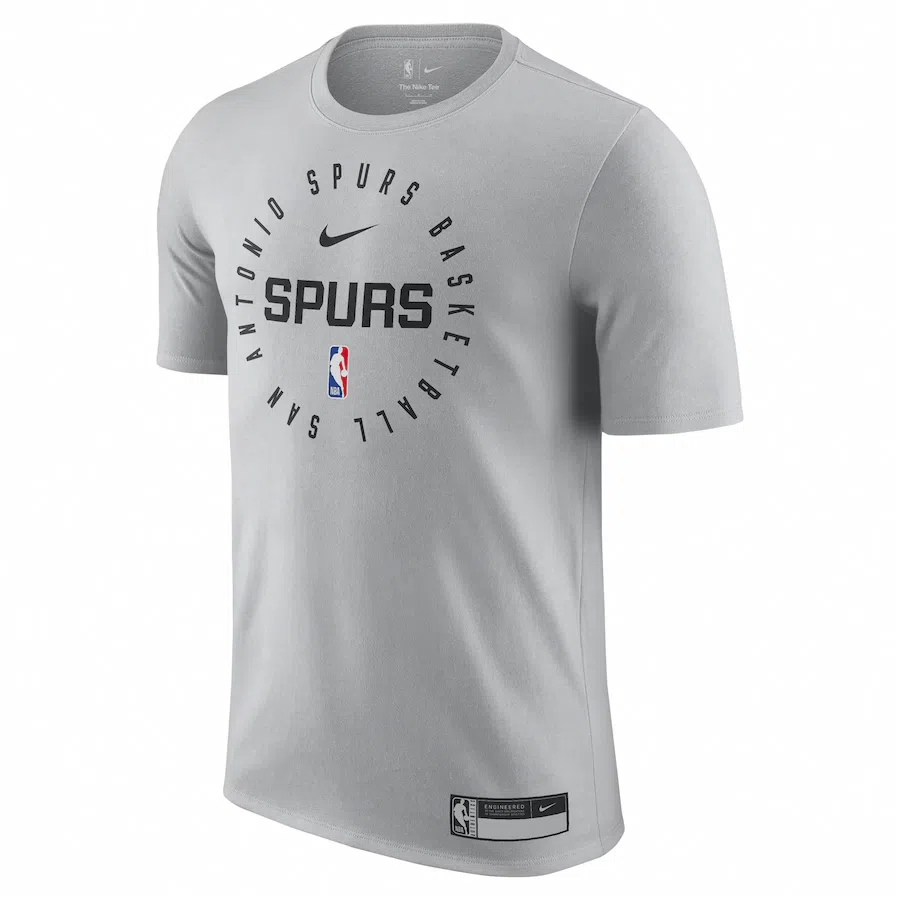 Nike x NBA San Antonio SpursDri-Fit Legend On-Court Practice Performance logoT