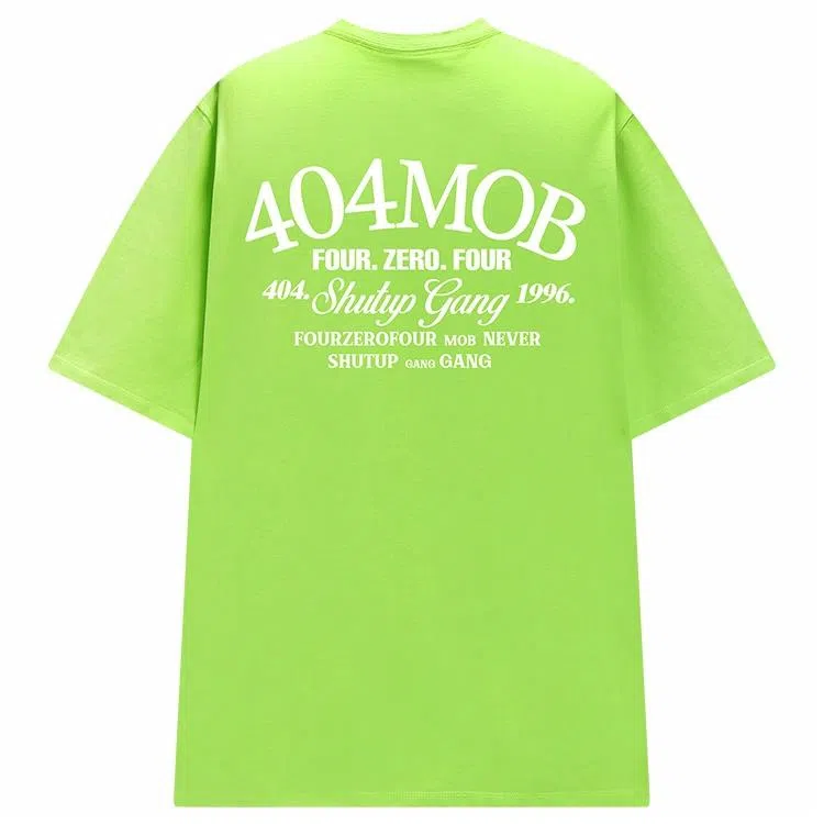 404MOB GANG SloganT