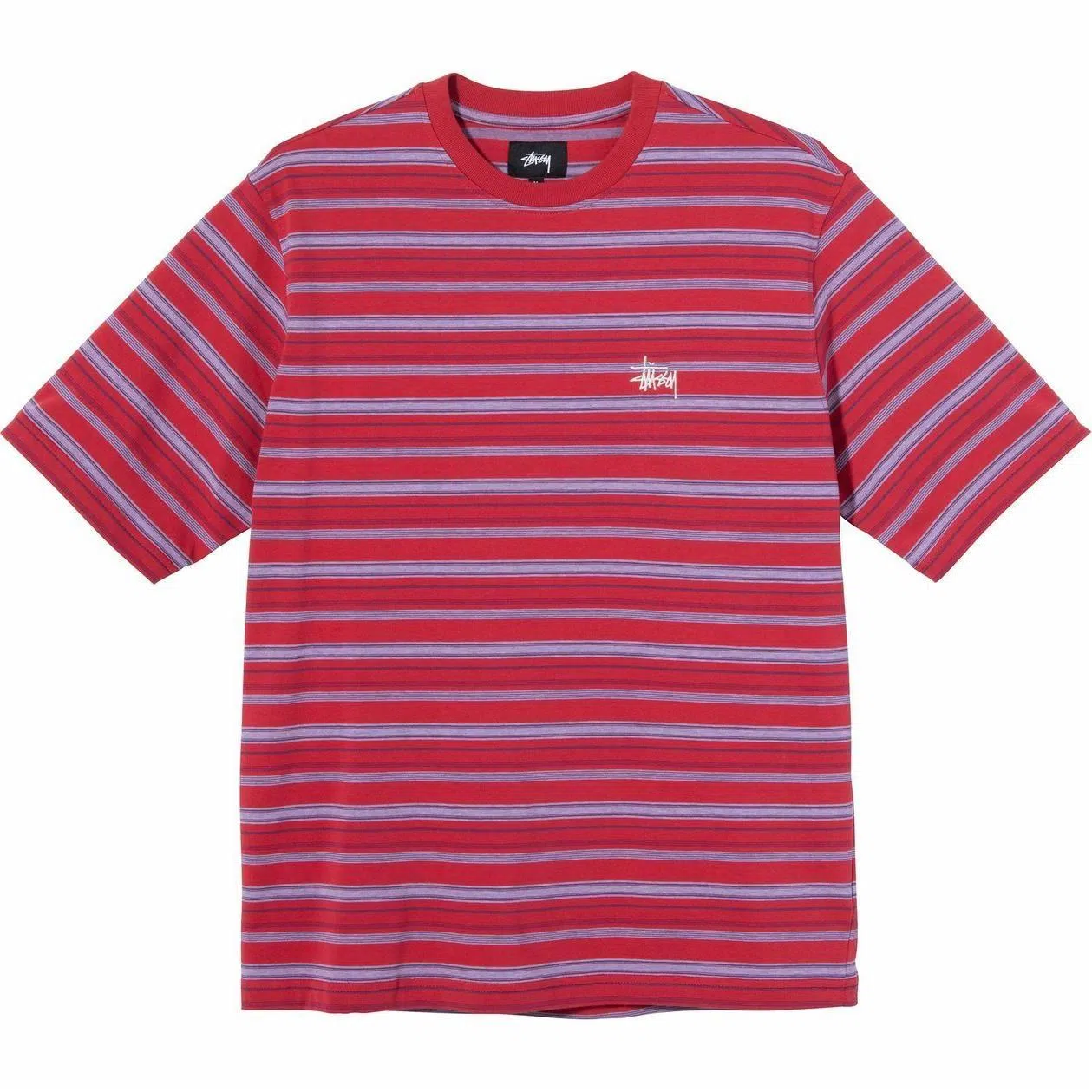 Stussy Retro Loose Stripe Crew Tee