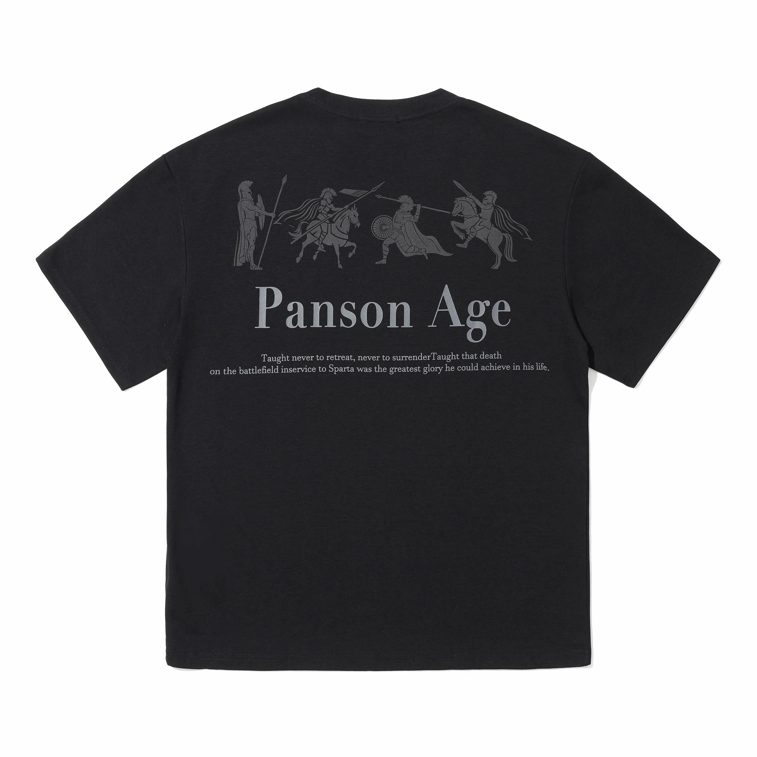 COLDSTONE Sparta Print Crewneck T-Shirt