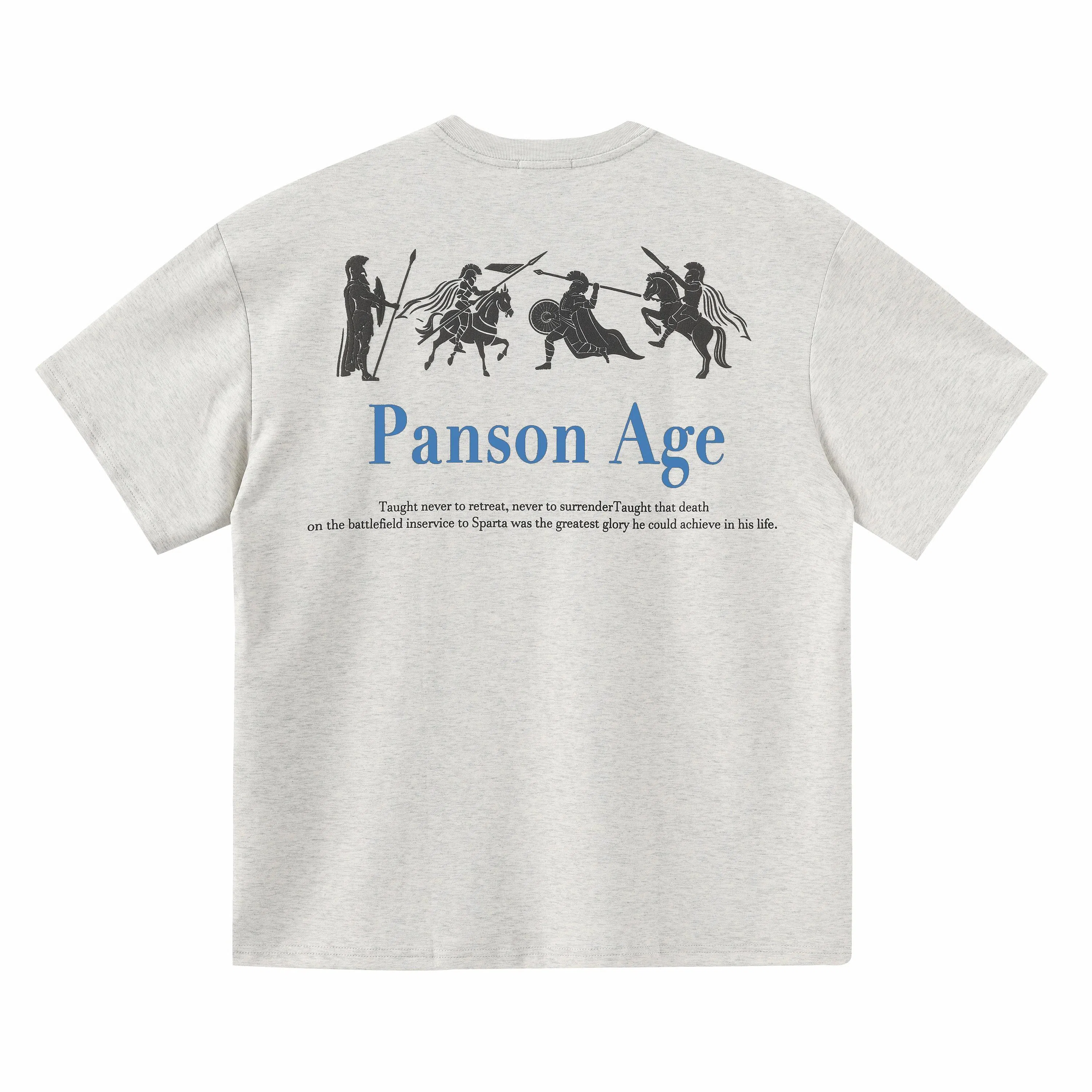 COLDSTONE Sparta Print Crewneck T-Shirt