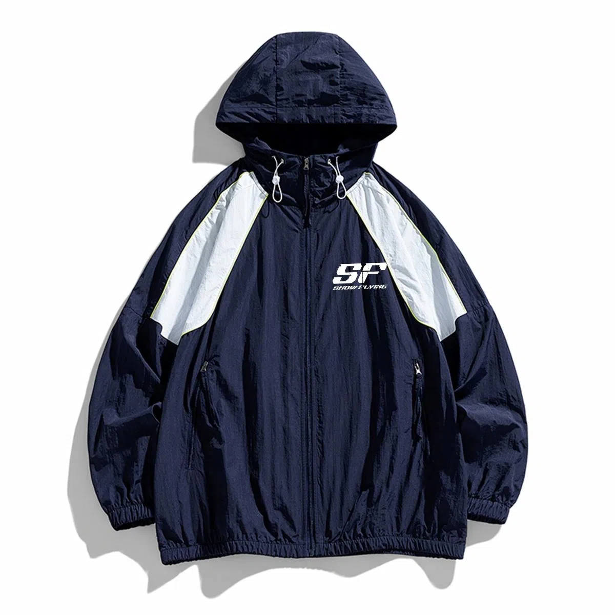 SNOW FLYING upf100+logo