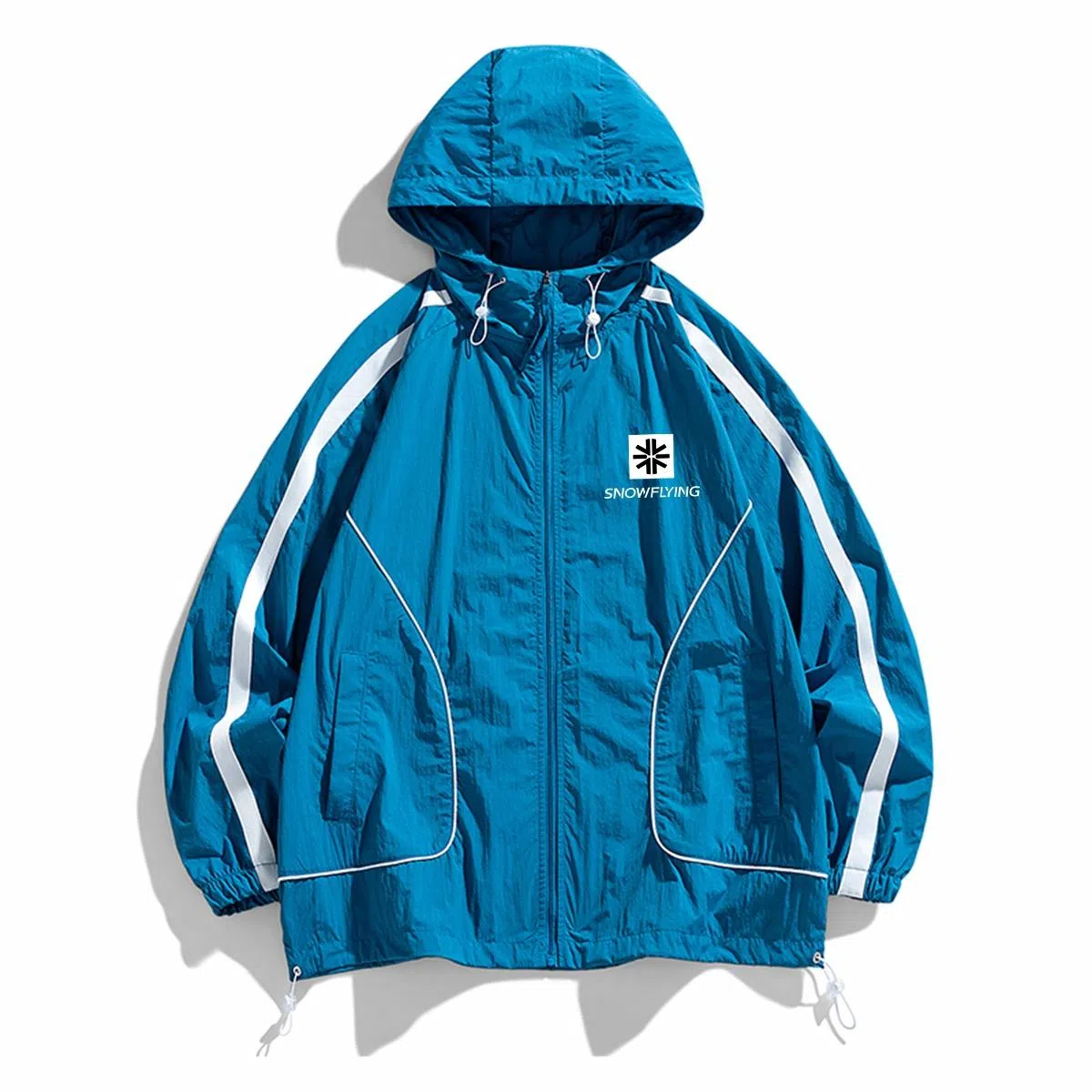 SNOW FLYING upf100+logo