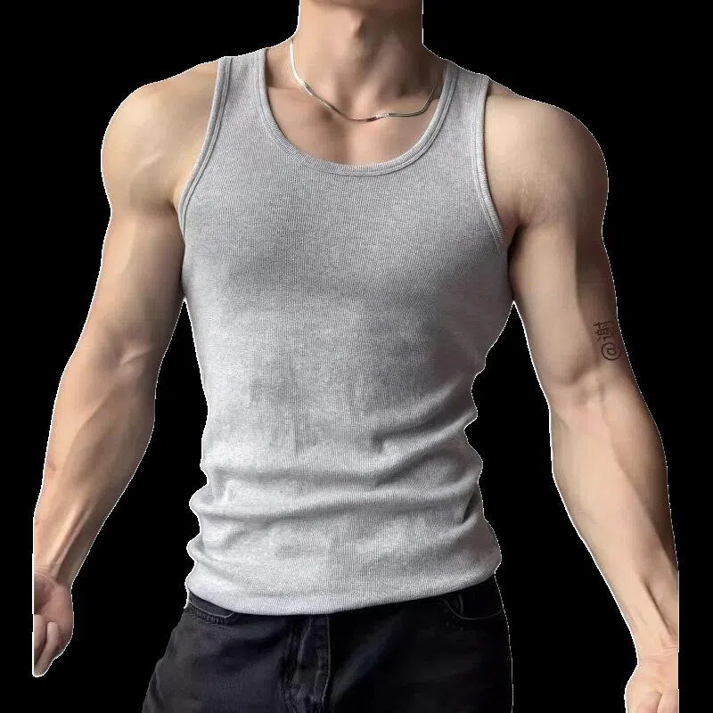 黑马漫画 简约透气舒适背心 男女同款