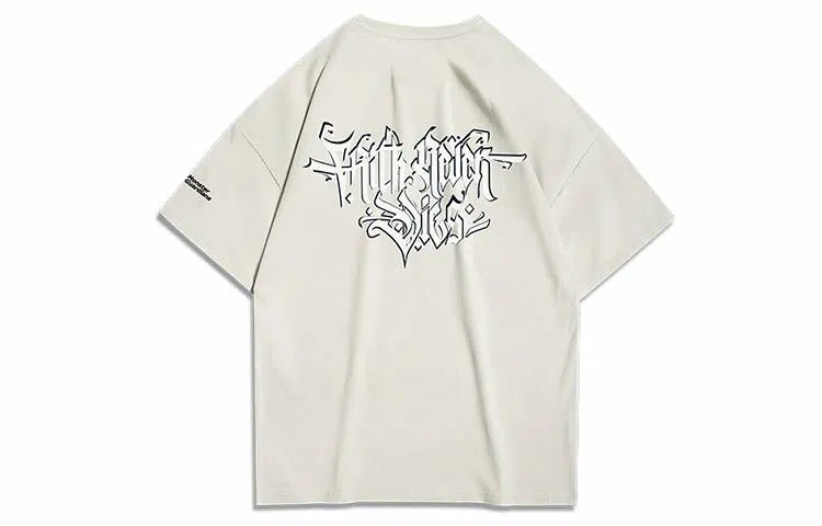 Monster Guardians Future Series Gothic Print Loose Fit T-Shirt