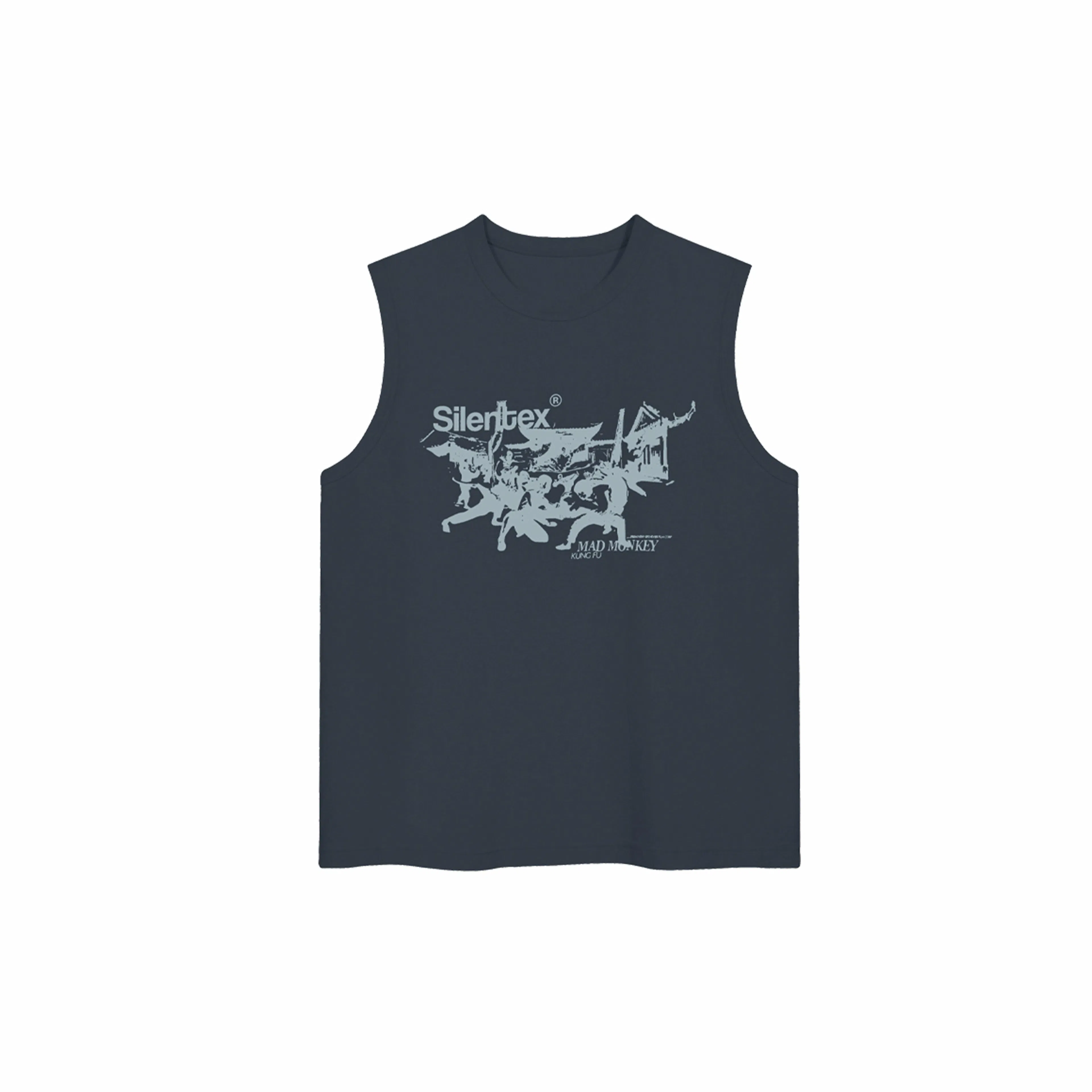 Silentex Fashion Silhouette Sleeveless Tee