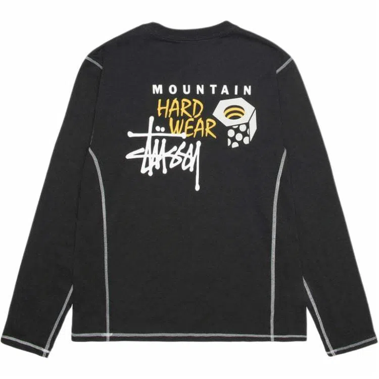 Stussy x MOUNTAIN HARDWEAR FW24 LS TEE logoT