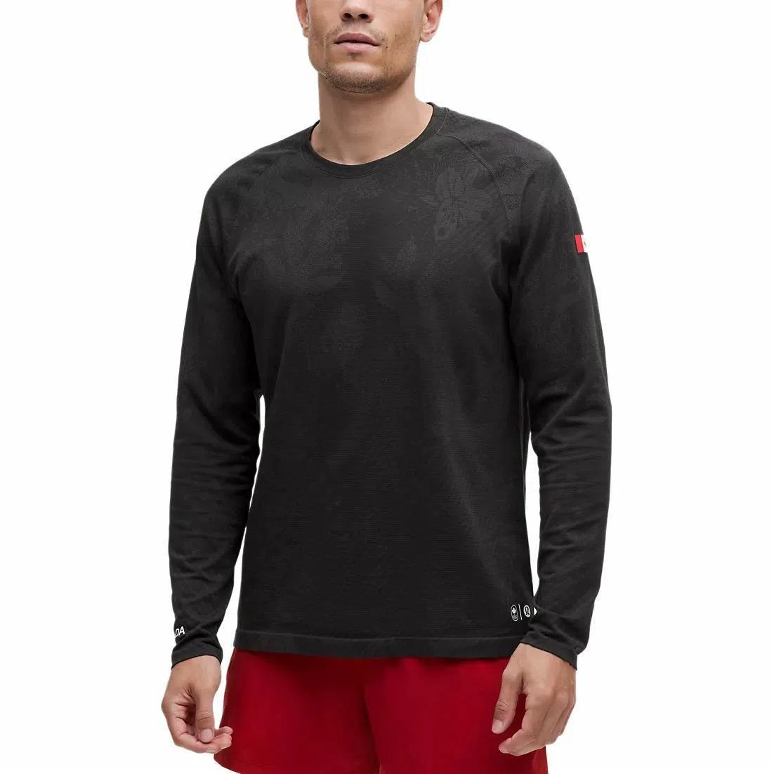 lululemon Metal Vent TechTeam Canada COC Silverescent T