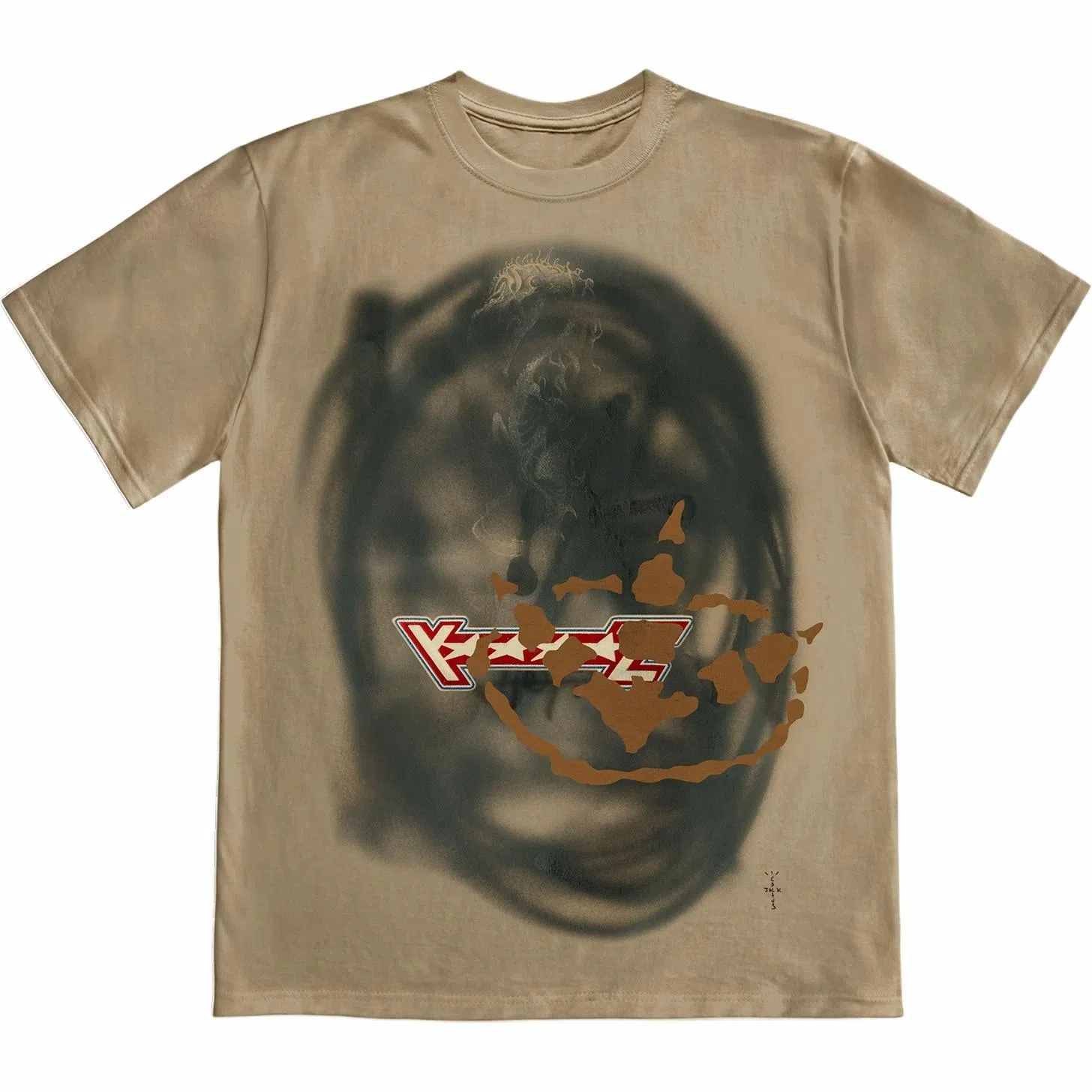 Travis Scott x Jordan SS24 Khaki Tee