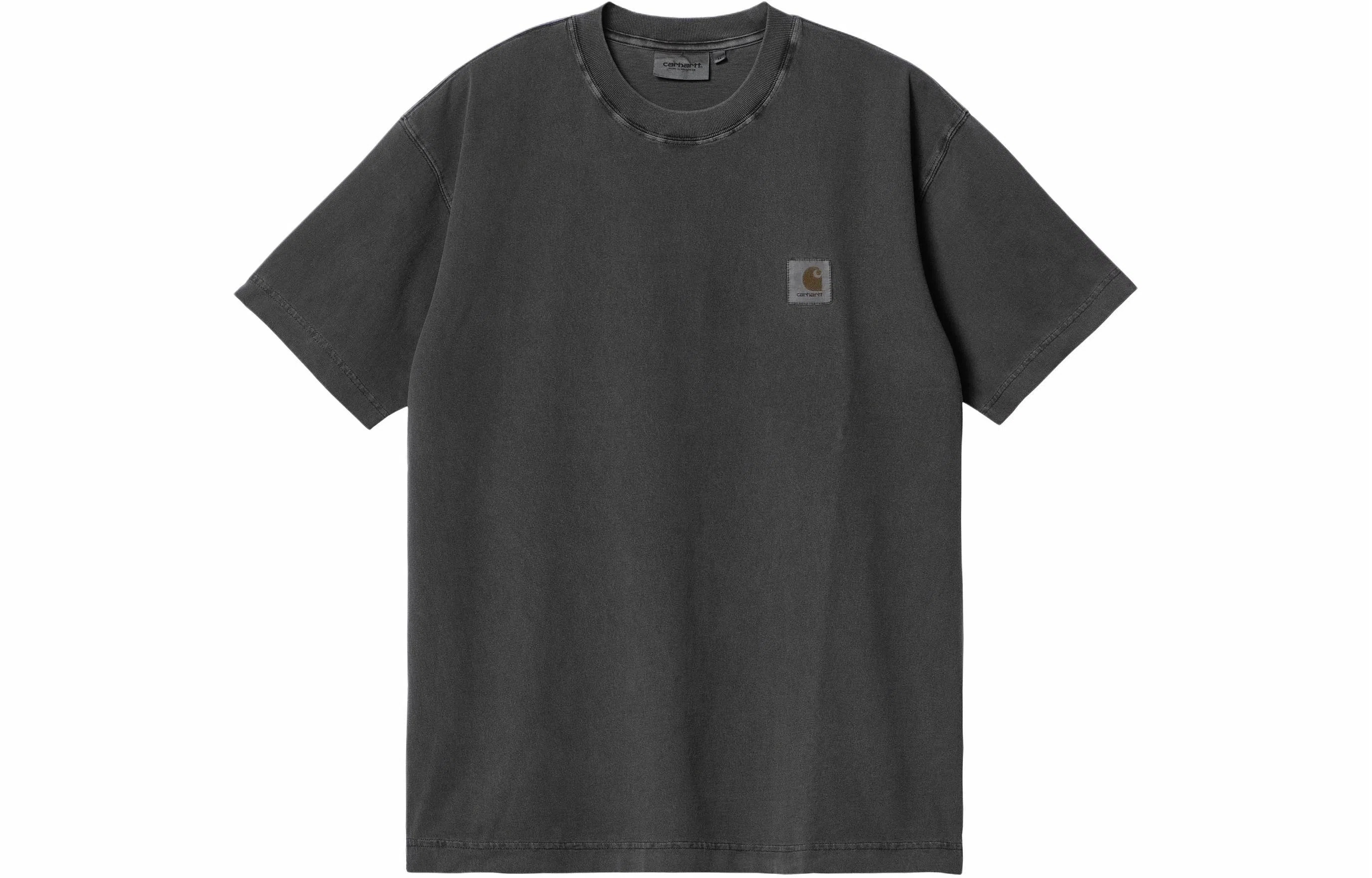 Carhartt WIP Garment-Dyed Tee Charcoal