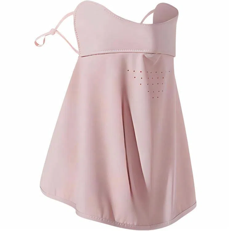 杨同学 夏季遮阳护颈冰丝口罩一体薄脸基尼防紫外线骑行透气潮 锦纶 防晒面罩 女款