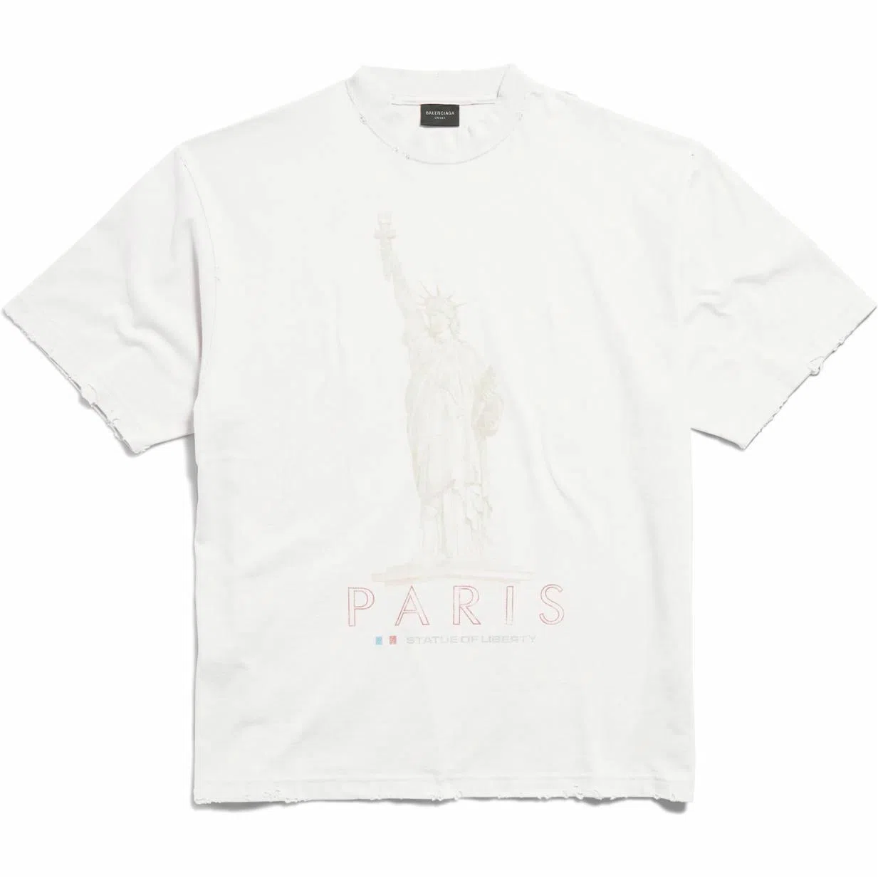 Balenciaga Statue of Liberty Print T-Shirt
