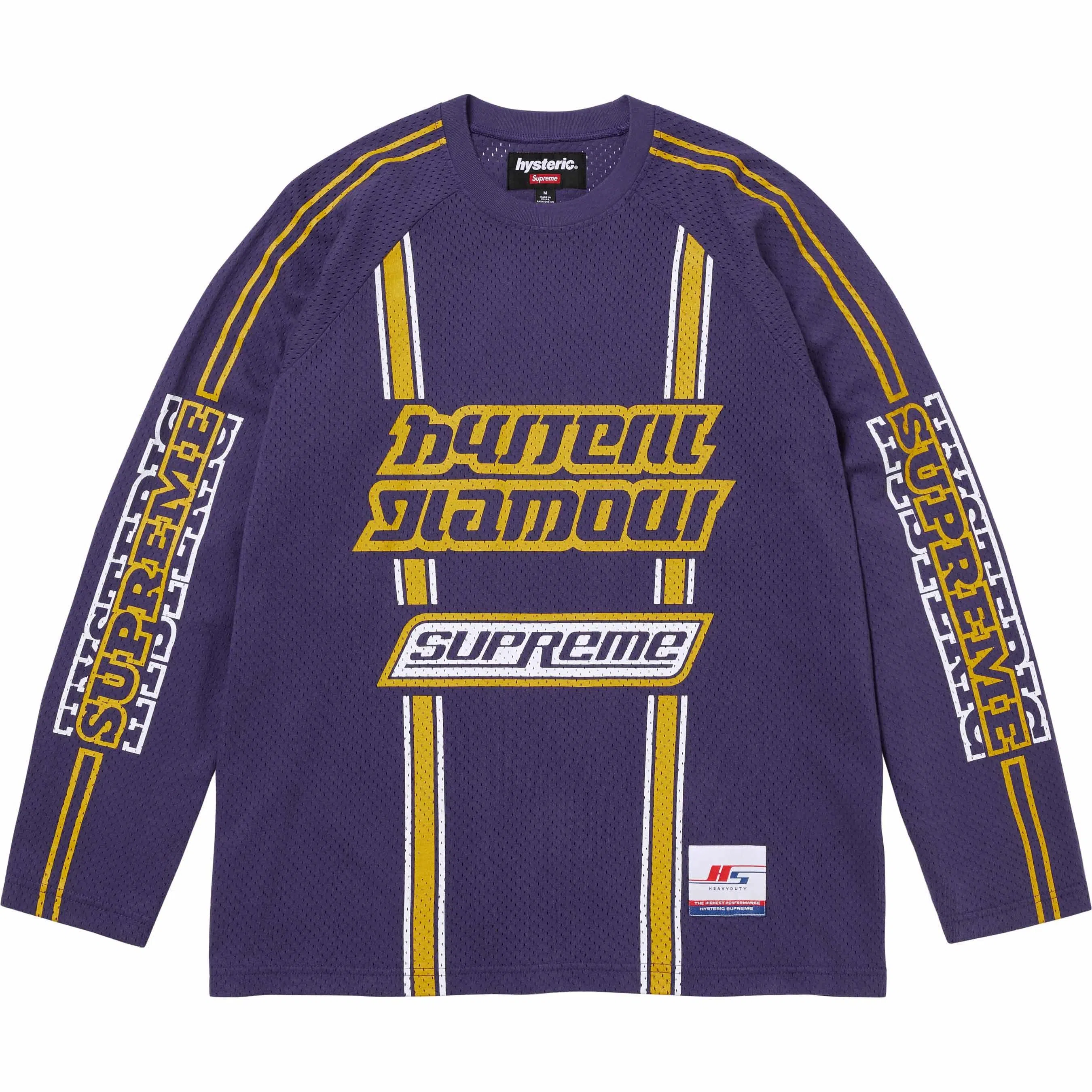 Supreme x HYSTERIC GLAMOUR Mesh L/S Top