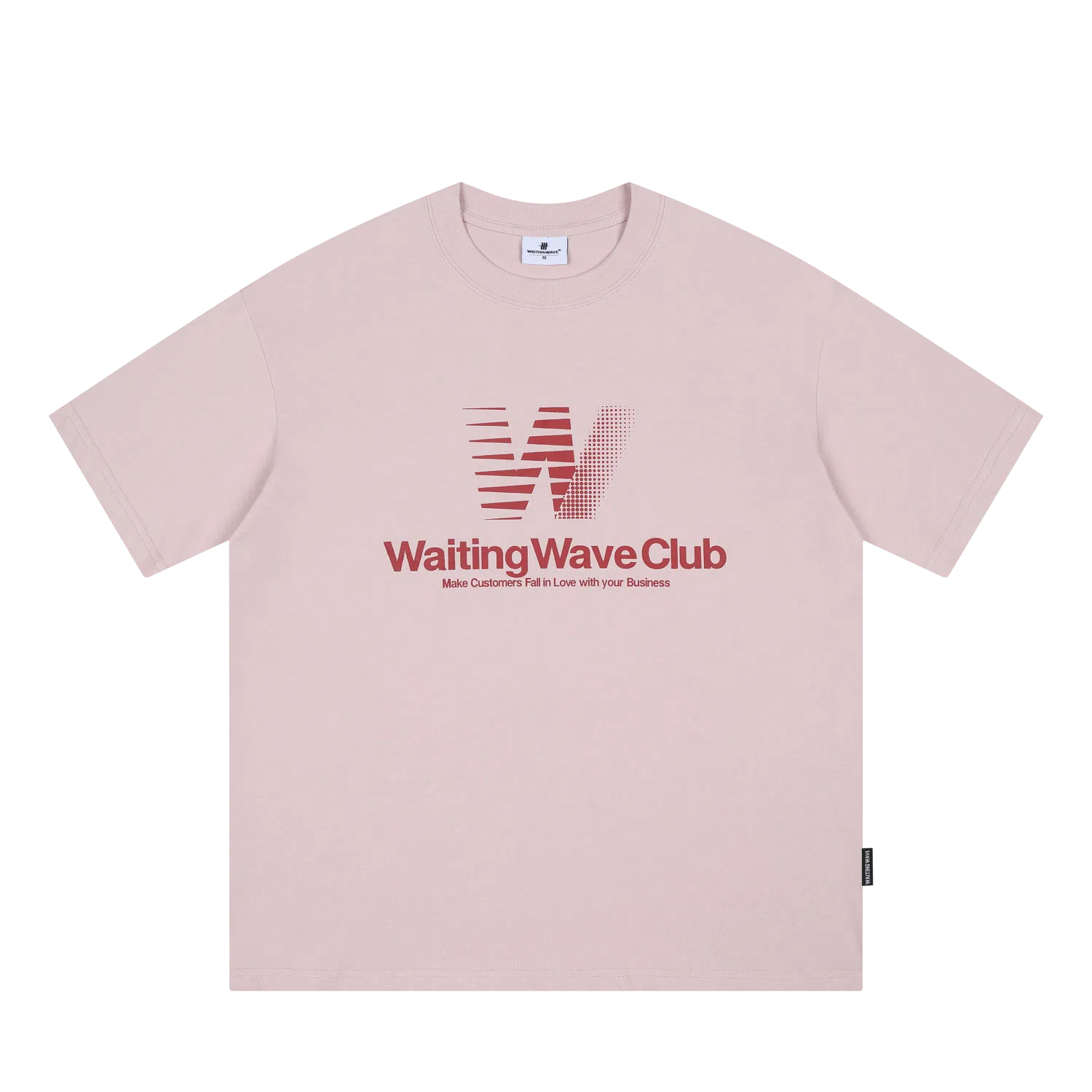 WAITINGWAVE logooversizeT