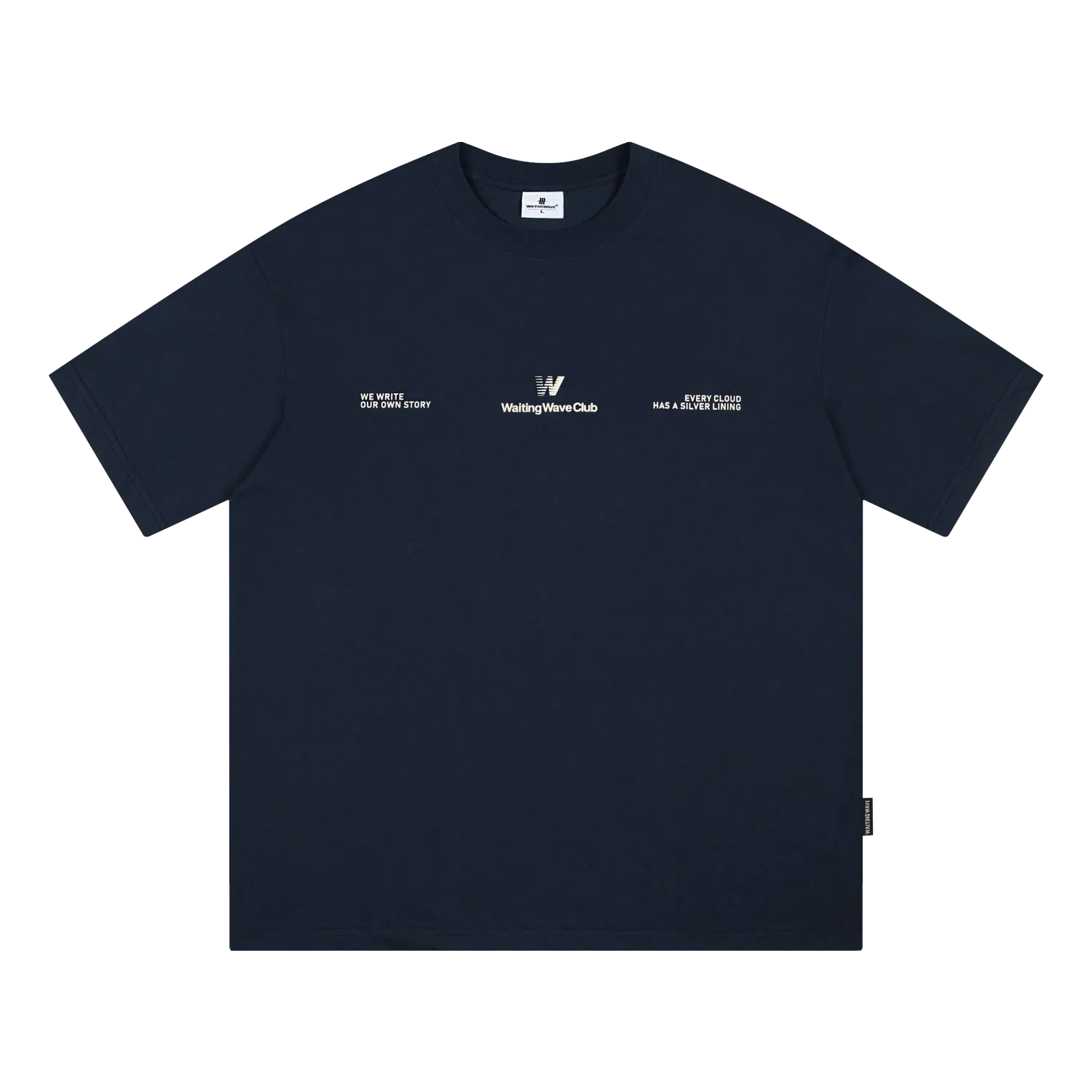 WAITINGWAVE logooversizeT