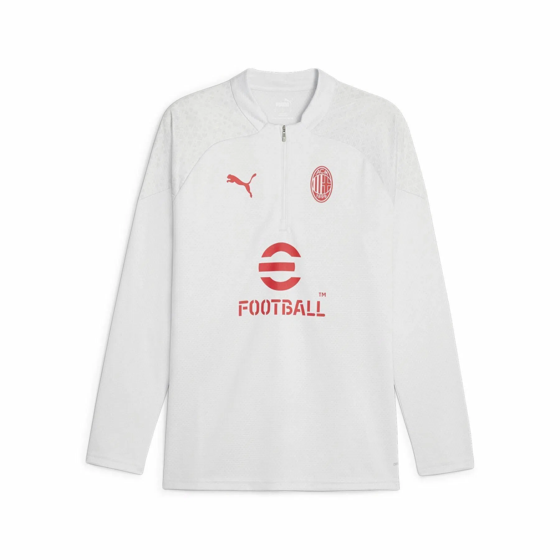 PUMA AC Milan Long Sleeve Tee White