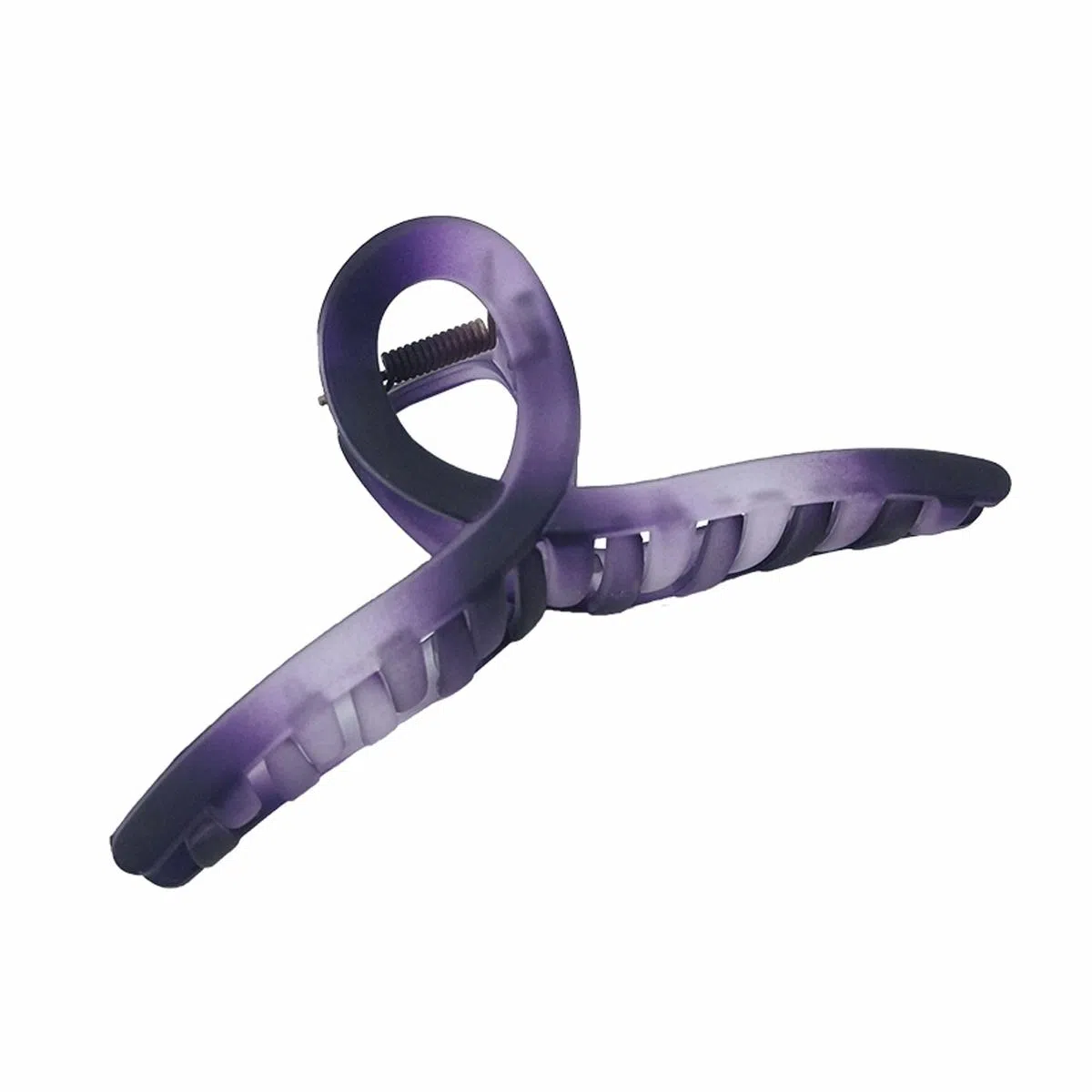 简应舒 磨砂鲨鱼夹后脑勺夹头发大夹子时尚简约 亚克力 发夹 女款