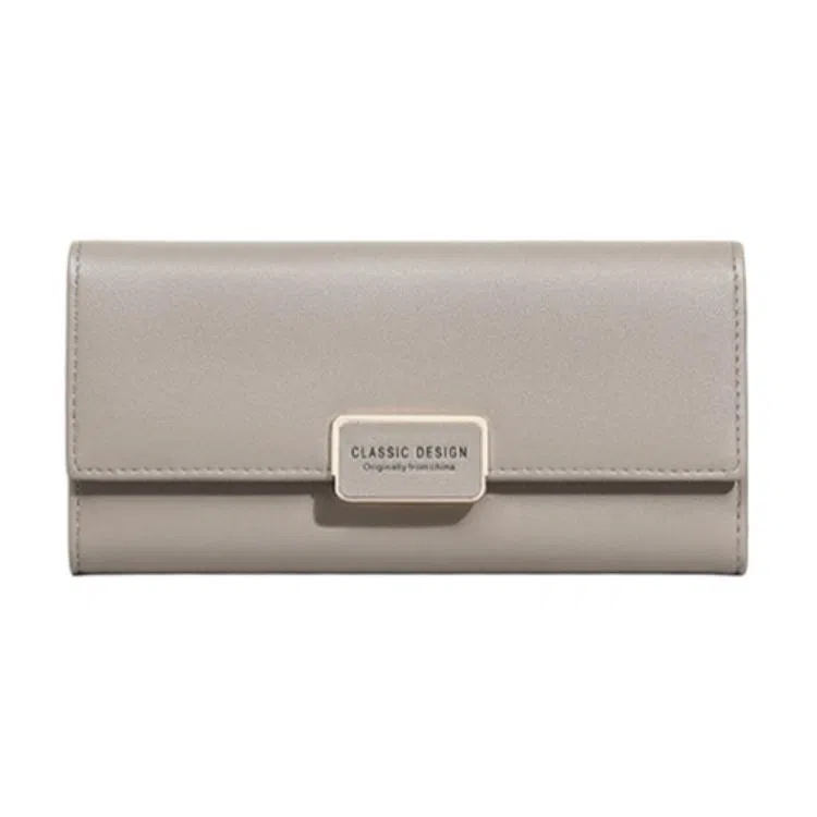 VINEY Long Leather Wallet