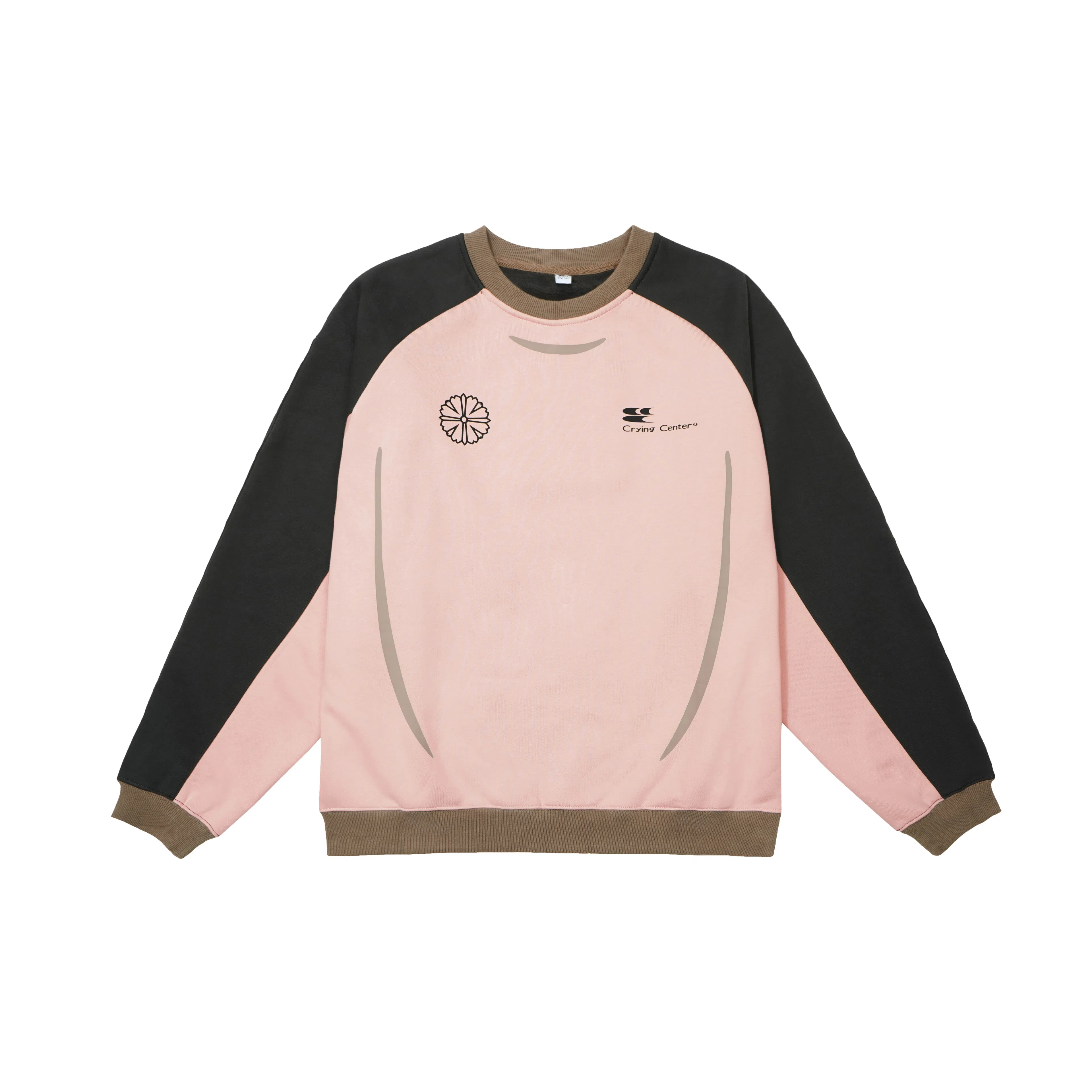 Crying Center Pullover Sweatshirt