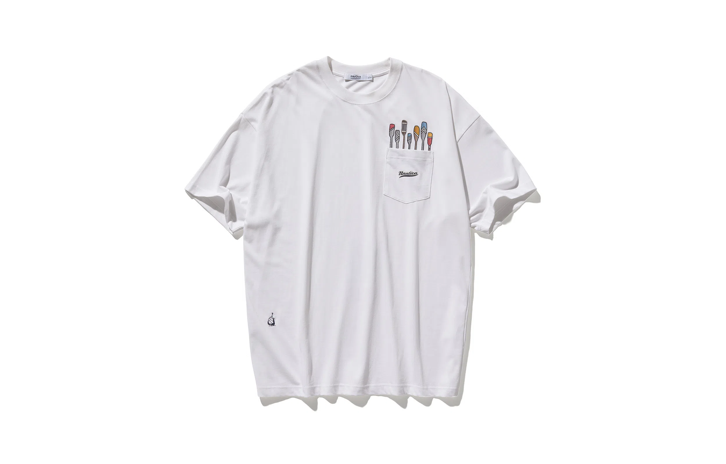 nautica white sail SS24 T