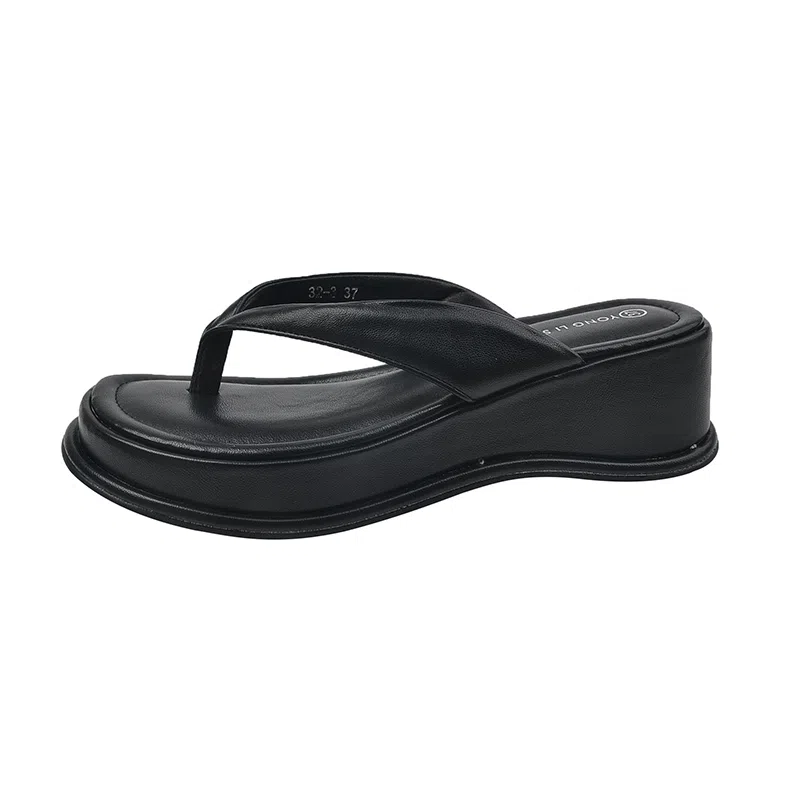 美洲爵士 百搭时尚潮流 静音防臭防磨人字拖鞋 女款