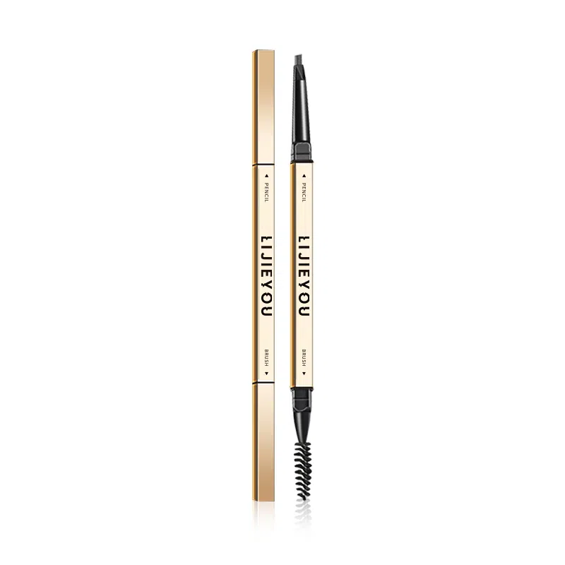 丽洁悠 小金条眉笔双头极细自然立体 防水防汗