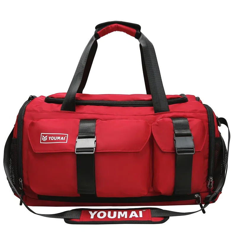 德力熊 轻便训练 尼龙 健身包 男女同款情侣款 多色