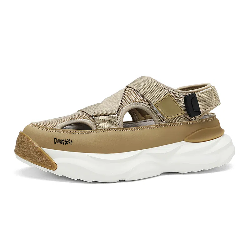 萌芽熊 舒适简约 沙滩凉鞋 男女同款