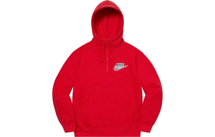 Supreme x Nike Half Zip Hooded Sweatshirt