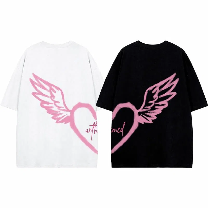 UNthemed Graffiti Heart Wings Tee