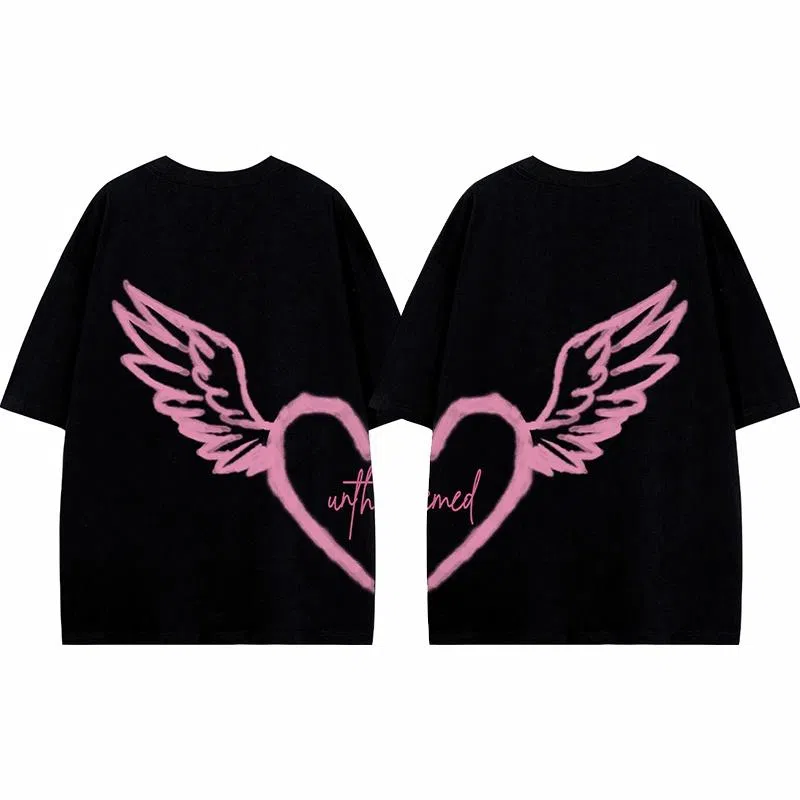 UNthemed Graffiti Heart Wings Tee