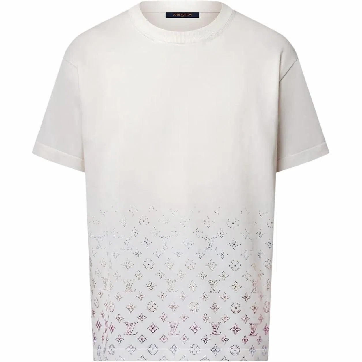 Louis Vuitton SS25 Jacquard T-Shirt White