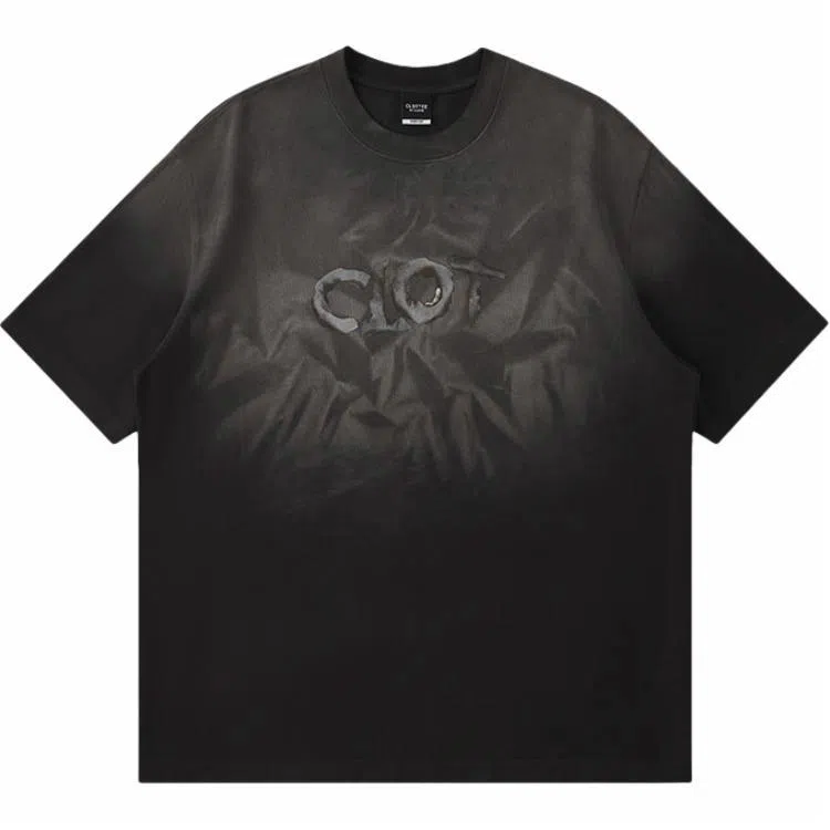 CLOT Washed Tie-Dye T-Shirt Black
